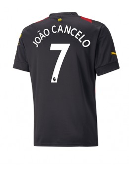 Manchester City Joao Cancelo #7 Auswärtstrikot 2022-23 Kurzarm